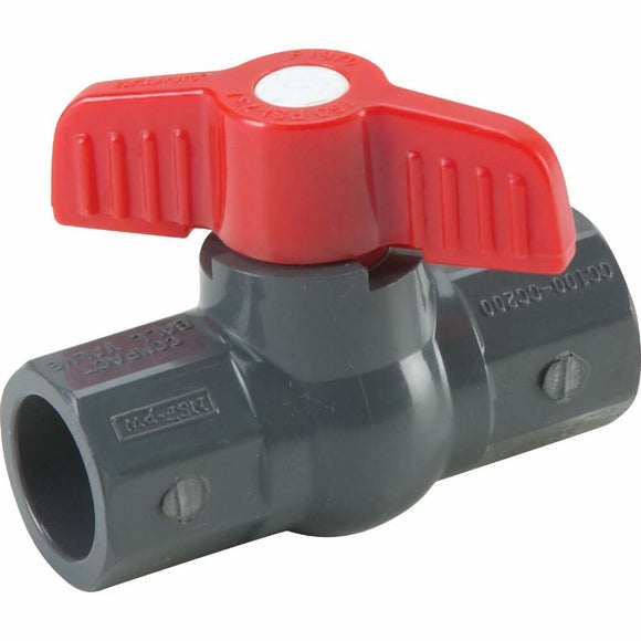 B & K Industries Series 6700GS PVC Ball Valve 1/2