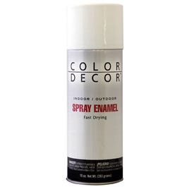 Spray Paint, Interior/Exterior, Satin White, 10-oz. Aerosol