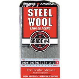 Steel Wool Pads, #4 Extra-Coarse, 12-Pk.