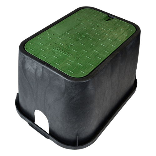 NDS 14 x 19 Standard Series - Black Box / Green Drop-in Cover, ICV (14 x 19)