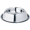 Non-Skid Pet Bowl, Stainless Steel, 32-oz.