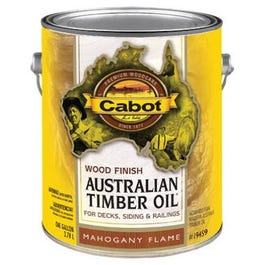 Australian Timber Oil Wood Finish, Mahogany Flame, 1-Gal.