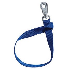 Livestock Bucket Strap, Blue Nylon, 1 x 22-In.