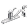 Lindley Collection Single Handle Kitchen Faucet, Chrome