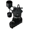 Sump Pump, Cast Iron & Zinc Construction, 1/3-HP Motor, 4,200 GPH