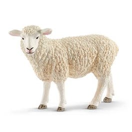 Toy Figure, White Sheep, Ages 3 & Up