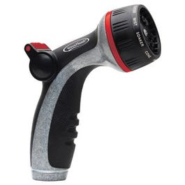 Spray Nozzle, Thumb-Flow Control, 10-Pattern, Heavy Metal