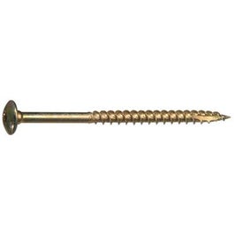 Power Pro Wood Construction Lag Screws, Bronze Ceramic, 2.5 x 5/16-In., 35-Pk.