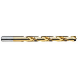 Drill Bit, Titanium, Jobber Length, 13/32-In.