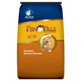 Pen Pals Chicken Starter Grower, Non-Medicated, Crumble, 50-Lbs.