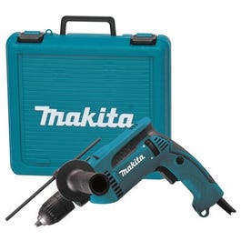 Hammer Drill Kit, Corded, 2-Mode Rotation, Keyless Chuck, 5/8-In.