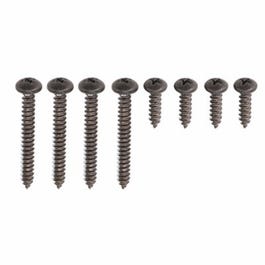 Shelf Bracket Screws, Bronze, 8-Pk.