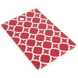 Royale Kitchen Cutting Board, Red & White, 10 x 14.5-In.