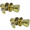 Tulip Entry Twin Pack, Polished Brass