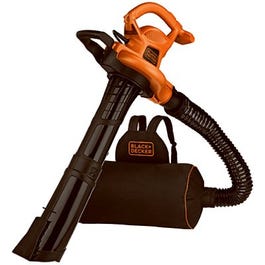 Vacpack 3-in-1 Electric Leaf Blower/Vacuum/Mulcher, 250-MPH