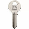 Hy-Ko AMH1 Key Blank 2.02 in L x 0.892 in W Brass Nickel Plated (2.02 x 0.892)