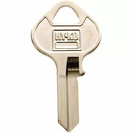 Hy-Ko Key Blank, Brass Nickel Plated Master Lock MH1