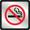 Hy-Ko Products English No Smoking Symbol Sign, Plastic - 4.5 x 4.5 (4.5 x 4.5)