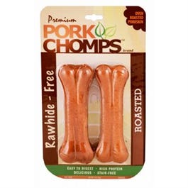 Dog Treats, Premium Roasted Pork Pressed Bone, 2-Ct.