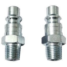 I/M Industrial Plug, 3/8 x 1/4-In. MNPT, 2-Pk.