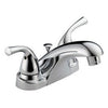 Foundations Centerset Lavatory Faucet, 2-Handle, Chrome