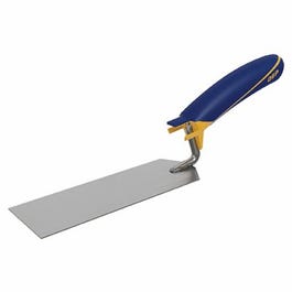 Flat Margin Trowel, Comfort Grip, 6 x 2-In.