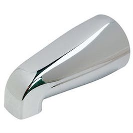 Tub Spout, Universal, Chrome Finish, 5-1/8-In.