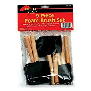 Linzer/American Brush 9-Pc. Foam Paint Brush Set (9 Pc)