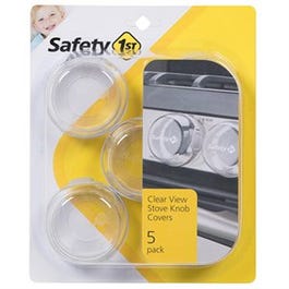 Stove Knob Cover, Universal, Clear, 5-Pk.