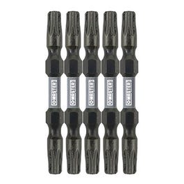 Double End Impact Screwdriver Bit, Torx T25, 5-Pk.