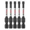 Impact Tough Power Bit, #25 Torx, 2-In., 5-Pk.