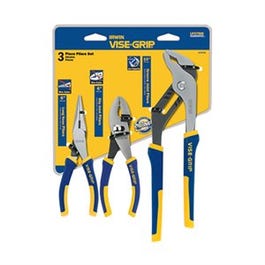 Vise Grip Pliers Set, 3-Pc.