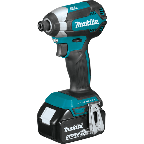 Makita 18V LXT® Lithium‑Ion Brushless Cordless Impact Driver Kit (3.0Ah) (Impact Driver Kit - XDT131)