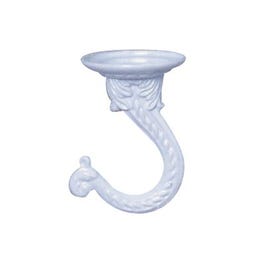 Ceiling Plant Hook, White, Jumbo