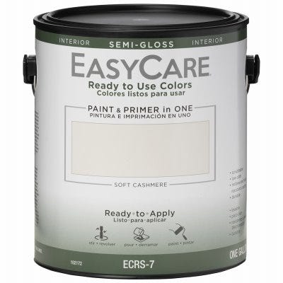 True Value EasyCare Ready to Use Colors Interior Semi-Gloss Acrylic Latex Paint (1 Gallon)