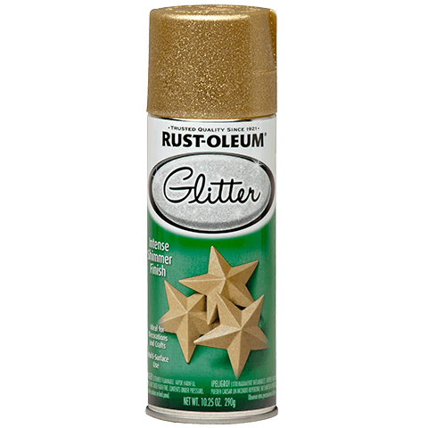 Rust-Oleum® Glitter Spray Paint Gold