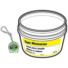 Tape Measure Key Chain, 3-Ft.