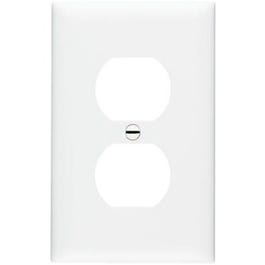 White Duplex Nylon Wall Plate