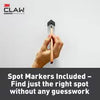 3M CLAW™ 45 lb. Drywall Picture Hanger With Spot Markers (1 pack)