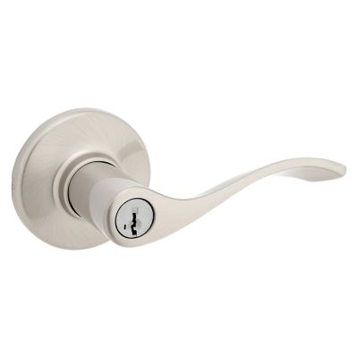 Kwikset Balboa Lever - Keyed - featuring SmartKey (Satin Nickel)