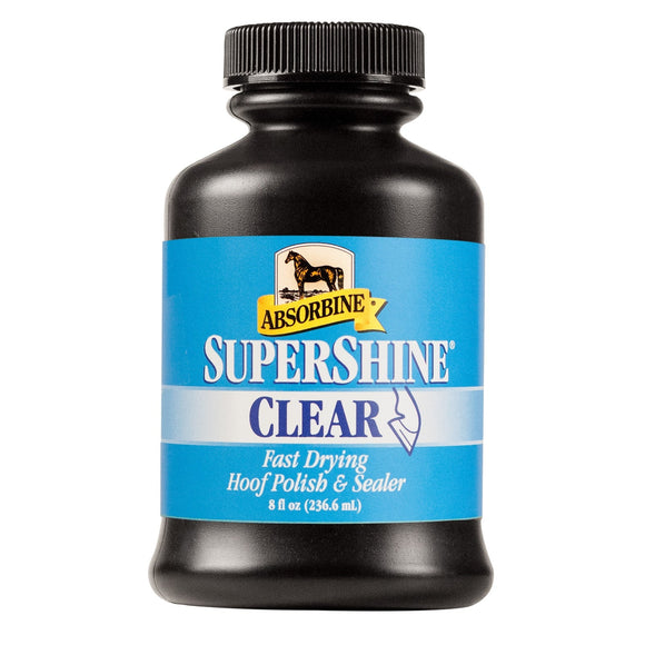 Absorbine SuperShine® Hoof Polish & Sealer Clear (8 OZ)