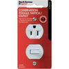 White Single-Pole Switch & Receptacle