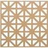 Aluminum Sheet, Decorative Gold Union Jack, .020 x 24 x 36-In.