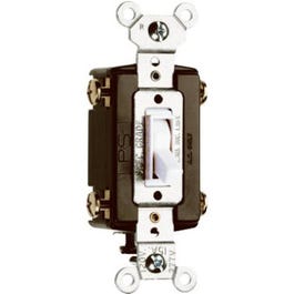 15A White Standard 4 Way Toggle Switch