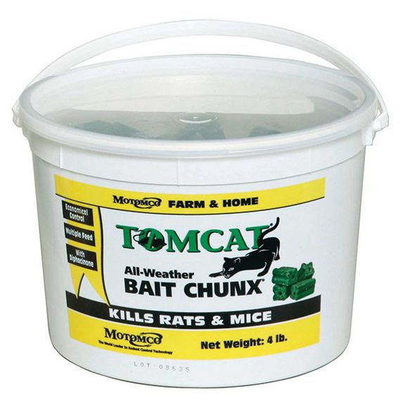 Tomcat ALL-WEATHER BAIT CHUNX (4 lbs)