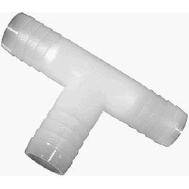 Pipe Fitting, Nylon Hose Barb Tee, 1/4-In. ID