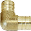 Insert Elbow, Lead Free, .75-In. Brass Barb, 10-Pk.