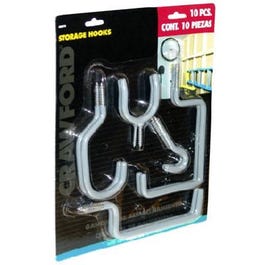 Storage Hooks, 10-Pack