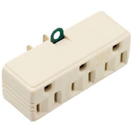 Triple Adapter 15A Ivory