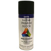 Premium Decor Spray Paint, Black Satin, 12-oz.